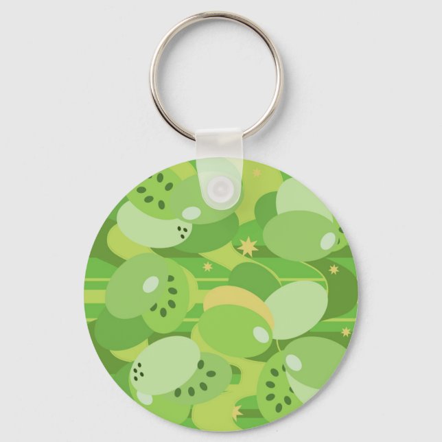 Succulent Green Key Ring (Front)