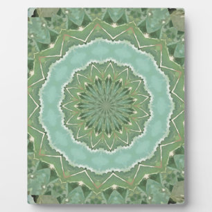 Succulent Mandala Plaque