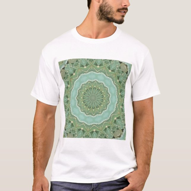 Succulent Mandala T-Shirt (Front)