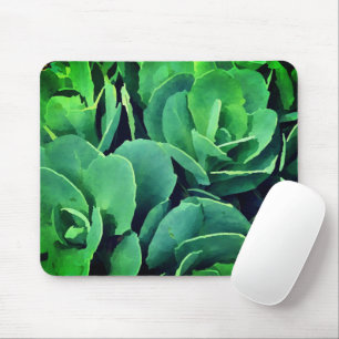 Succulent mouse pad