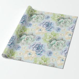 Succulent pattern Wrapping Paper
