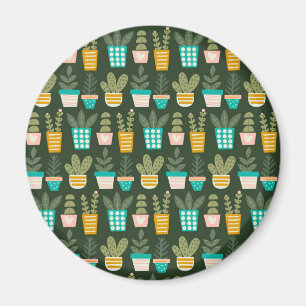 Succulent Plants Magnet