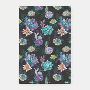Succulent Seamless Pattern Post-it Notes