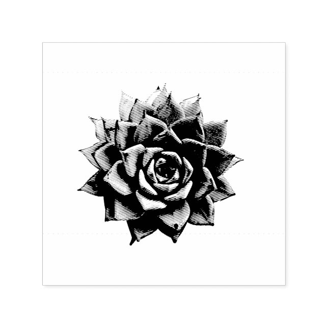 Succulent Self-inking Stamp (Design)