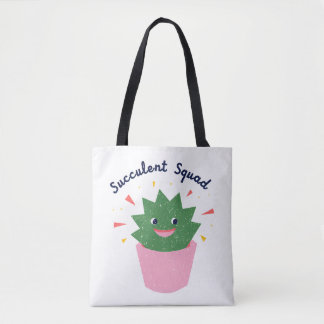 Succulent Squad  Tote Bag