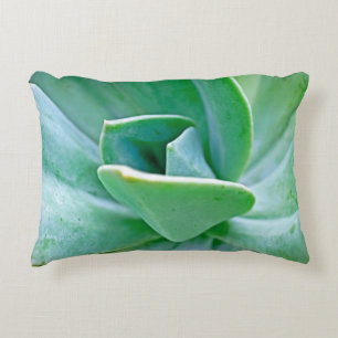 Succulent Swirl Decorative Cushion