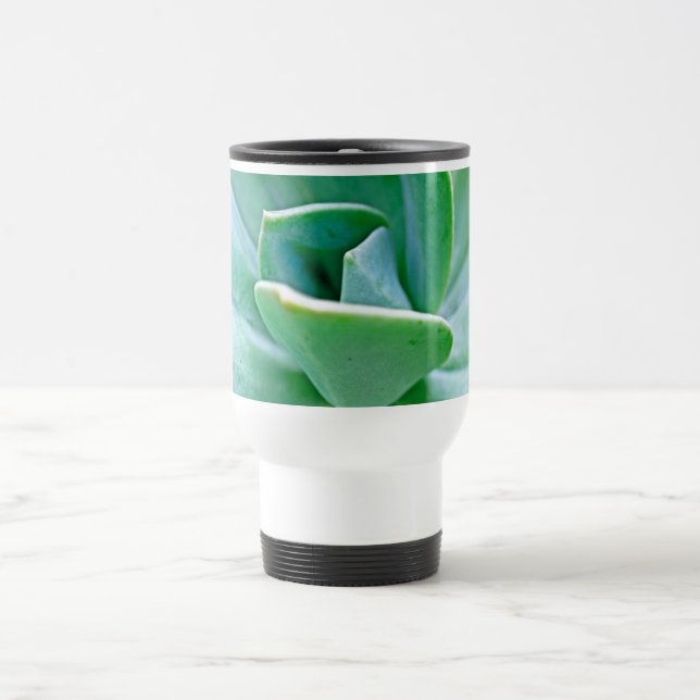 Succulent Swirl Travel Mug (Center)