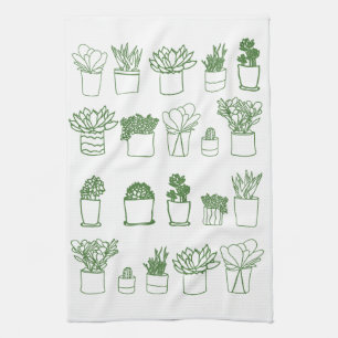 Succulent Towel