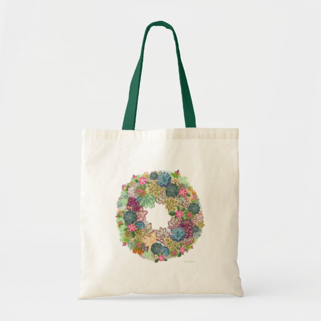 Succulent Wreath Bag (Front)