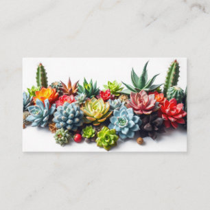 succulents and cacti loyalty card