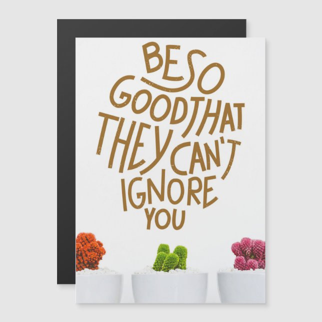 Succulents Be So Good That They Magnetic Invitation (Front/Back)