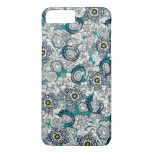 succulents blue chartreuse star Case-Mate iPhone case