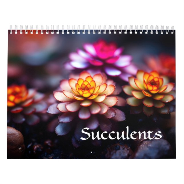 Succulents Calendar (Cover)