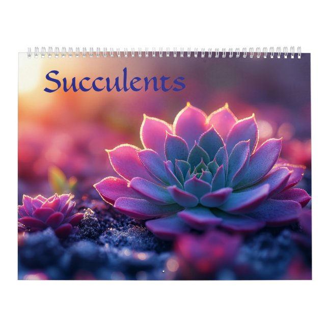 Succulents Calendar (Cover)