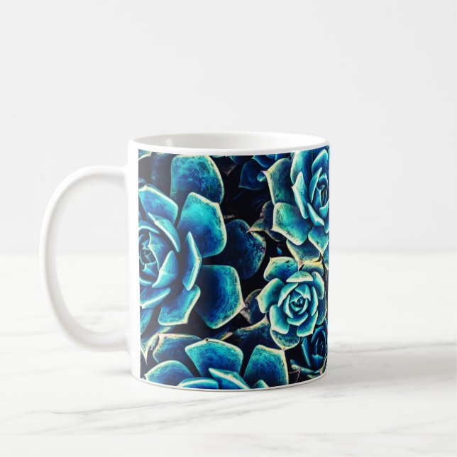 Succulents Coffee Mug (Left)