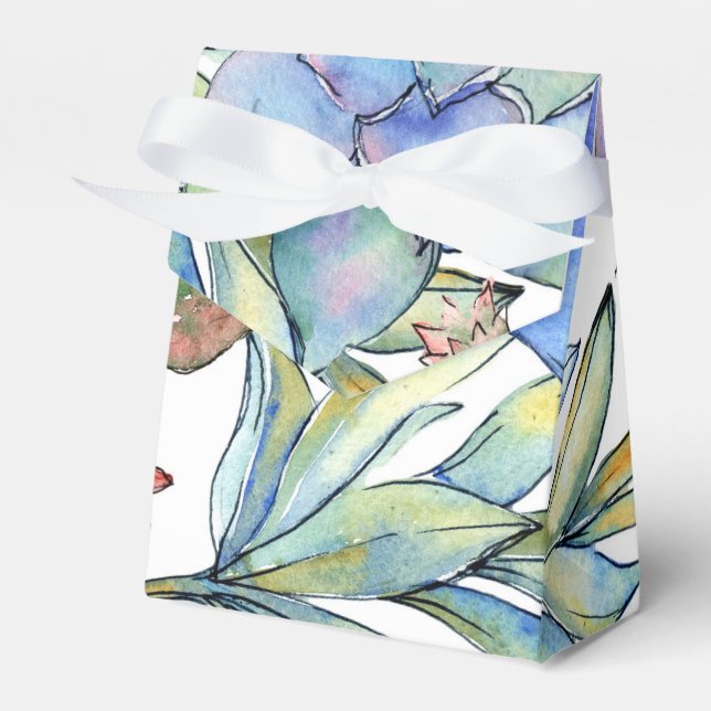 Succulents Favour Box (Front Side)