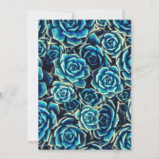 Succulents Holiday Card