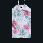 Succulents Modern Chic Marble Bridal Shower Fiesta Gift Tags<br><div class="desc">Customise with any text you want.</div>
