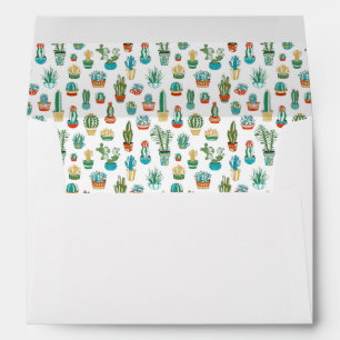 Succulents Pattern Envelope