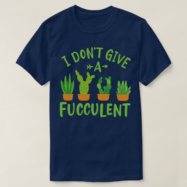 Succulents Plants 1 T-Shirt (Design Front)
