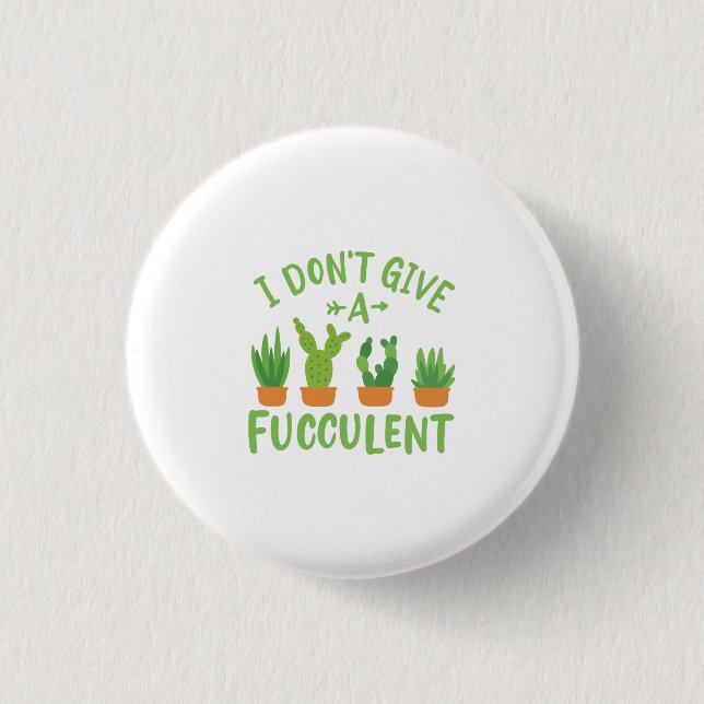 Succulents Plants 3 Cm Round Badge (Front)
