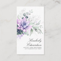 Succulents Silver Greenery Elegant Boho Foliage