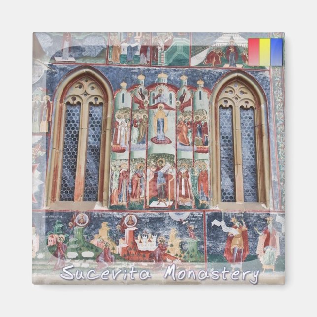 Sucevita Monastery Magnet (Front)