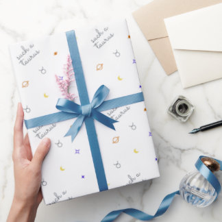 Such a Taurus (Retro colors) Wrapping Paper