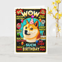 Such Doge Birthday, So Fun, Much Cake!