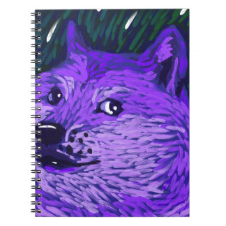 Such Moon, Many Star by Vincent van Doge Spiral Notebook
