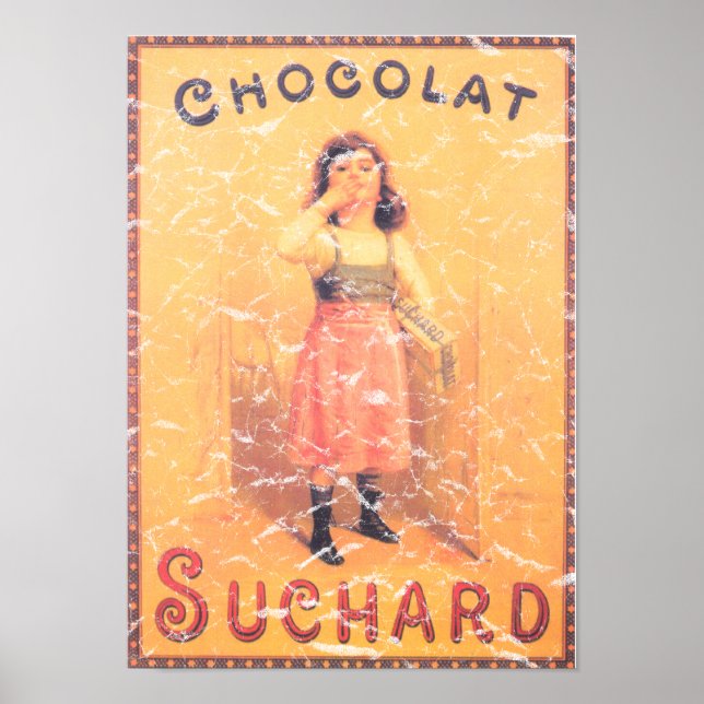 Suchard Chocolate- distressed Poster (Front)