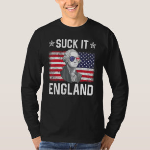 Suck It England George Washington 1776 4th Of July T-Shirt