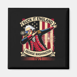 Suck It England Shirt Usa Flag 4th Of July Patriot Magnet