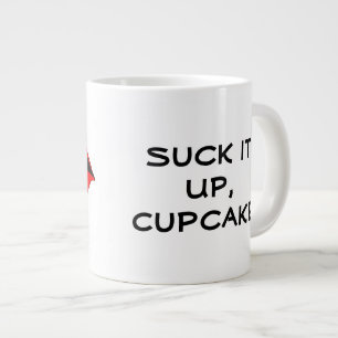 Suck it Up, Cupcake Smart Mouth Large Coffee Mug