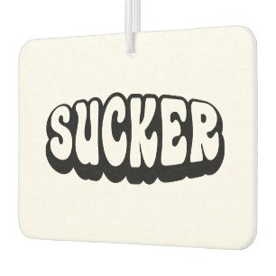 SUCKER CAR AIR FRESHENER