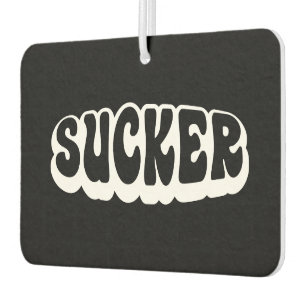 SUCKER CAR AIR FRESHENER