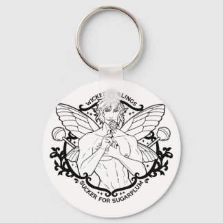 "Sucker for Sugarplum" Keychain