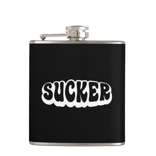 SUCKER HIP FLASK (Front)