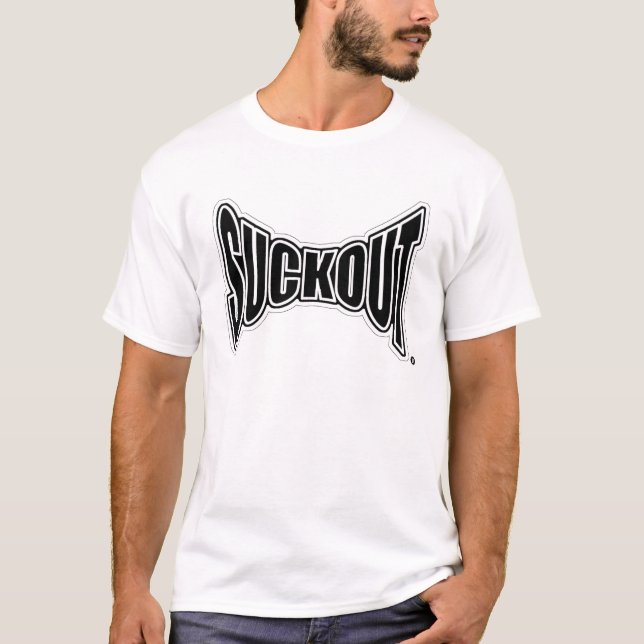 SUCKOUT brand T-Shirt (Front)