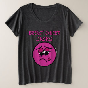 SUCKS...Breast Cancer Plus Size T-Shirt