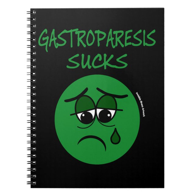 SUCKS...Gastroparesis Notebook (Front)
