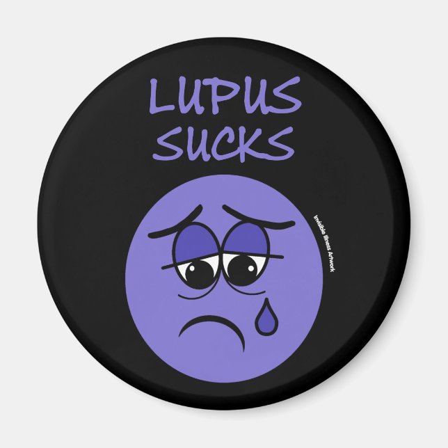 SUCKS...Lupus Magnet (Front)