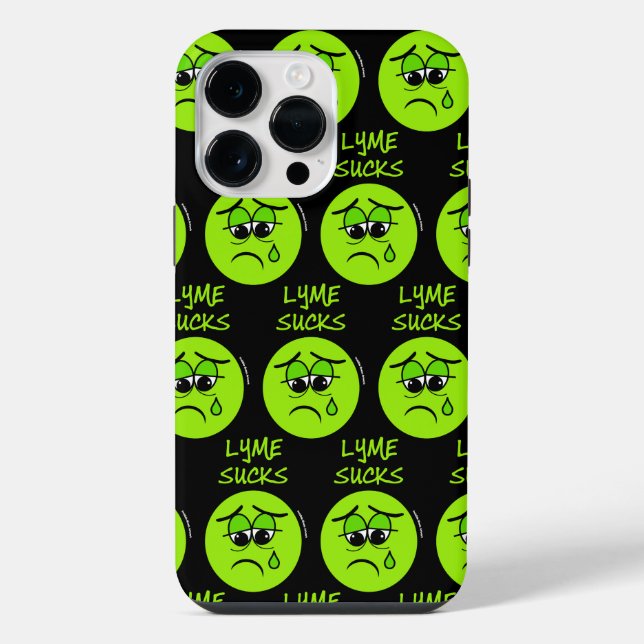 SUCKS...Lyme iPhone Case (Back)