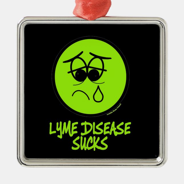 SUCKS...Lyme Metal Tree Decoration (Front)