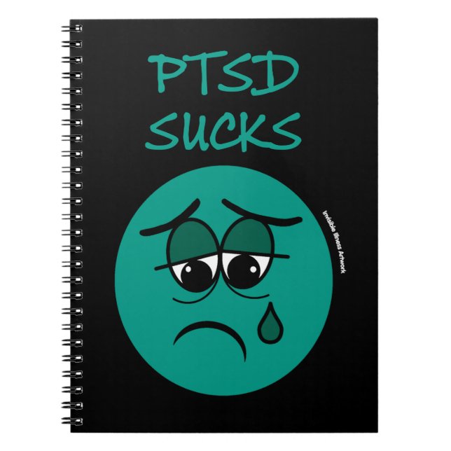 SUCKS...PTSD NOTEBOOK (Front)