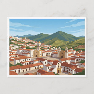 Sucre Bolivia Travel Souvenir Postcard