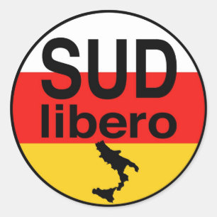 Sud Libero Classic Round Sticker