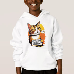 Sudadera Cat with Sarcastic Attitude