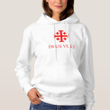 Sudadera Deus vult - order of the Holy Sepulcher