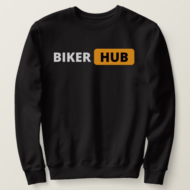 Sudadera especial de nuestra comunidad BIKERHUB Sweatshirt (Design Front)